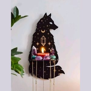 Wolf Crystal Shelf